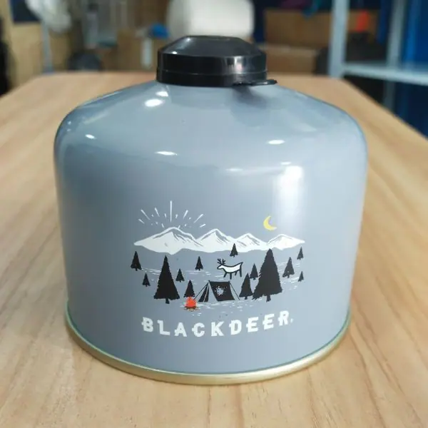 Gas (2) 2143-2 កំប៉ុងហ្គាស Black Deer 230g - Image 1